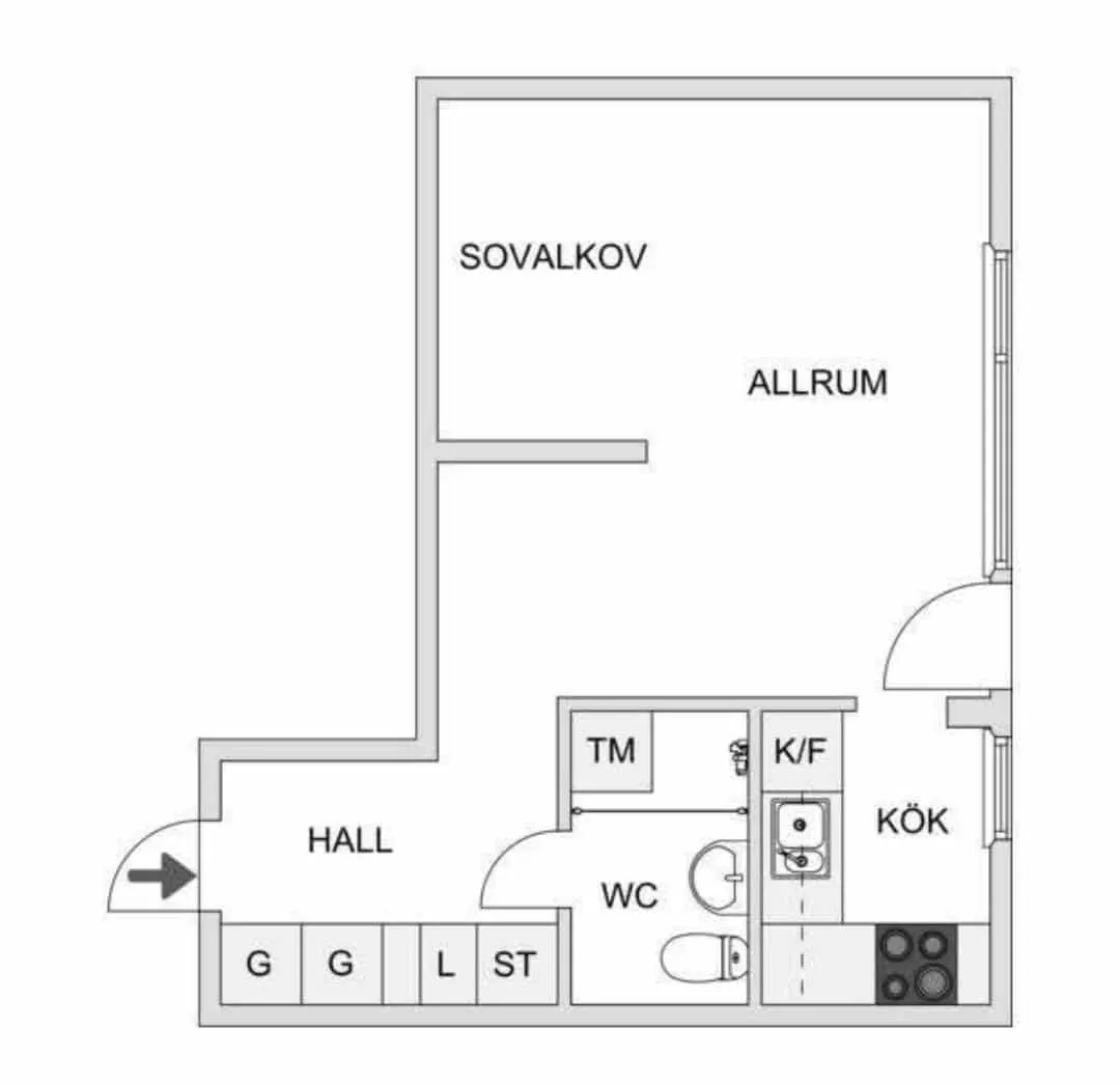 Hyreslägenhet på Göteborg i goteborg