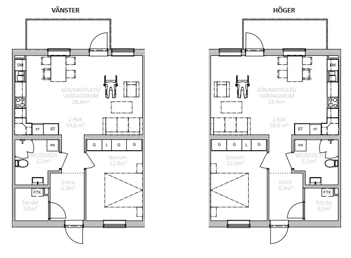 Hyreslägenhet på Skara i skara