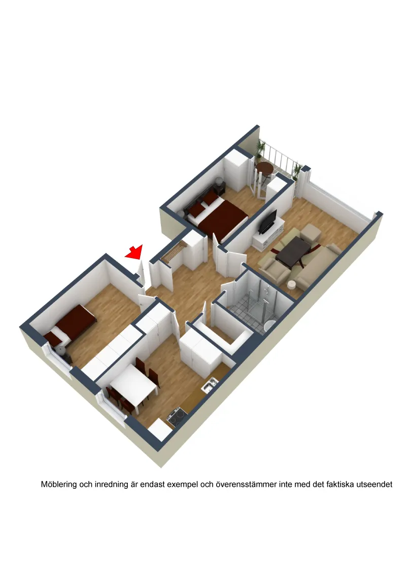 Hyreslägenhet på Skövde i skovde