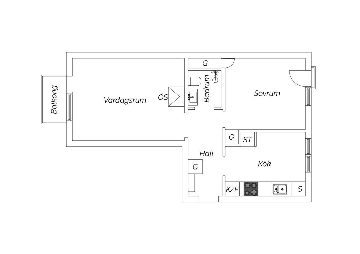 Hyreslägenhet på Örebro i orebro