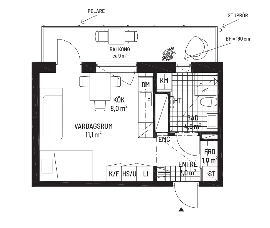 Hyreslägenhet på Haninge i haninge