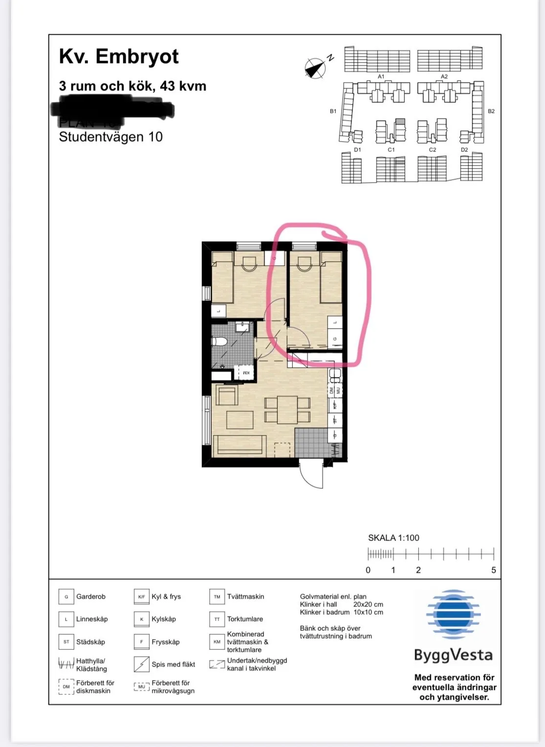 Hyreslägenhet på Huddinge i huddinge