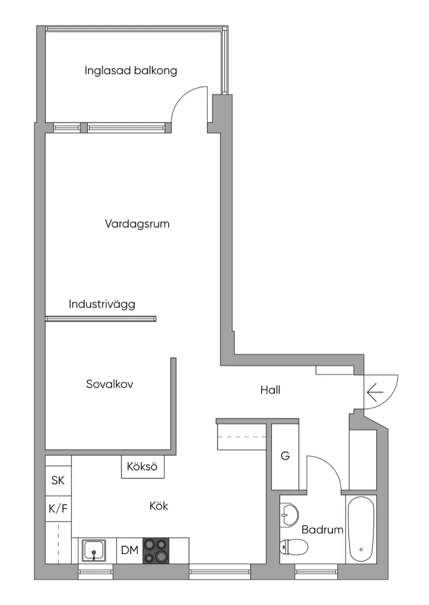 Hyreslägenhet på Västra Frölunda i vastra-frolunda