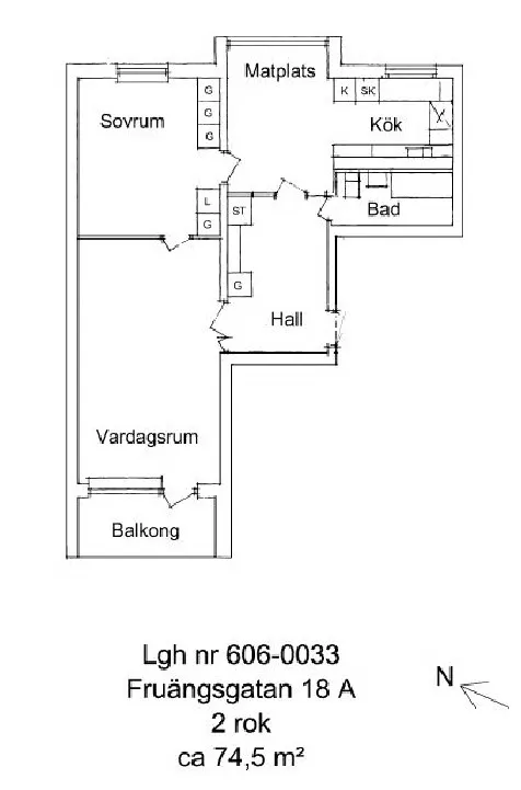Hyreslägenhet på Nyköping i nykoping