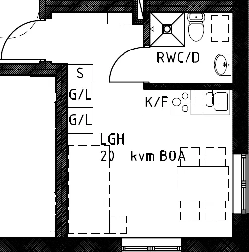 Hyreslägenhet på Stockholm i stockholm