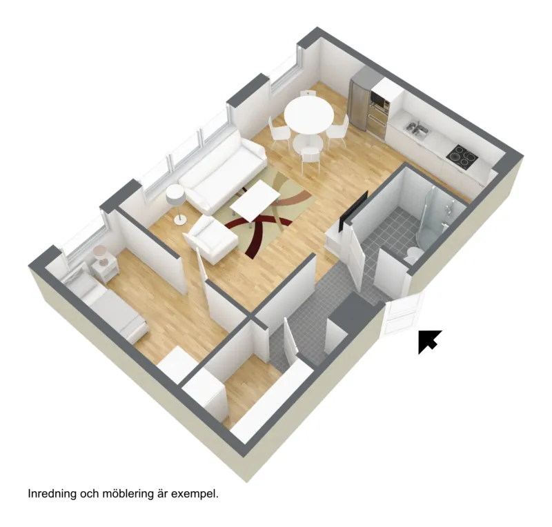 Hyreslägenhet på Borås i boras