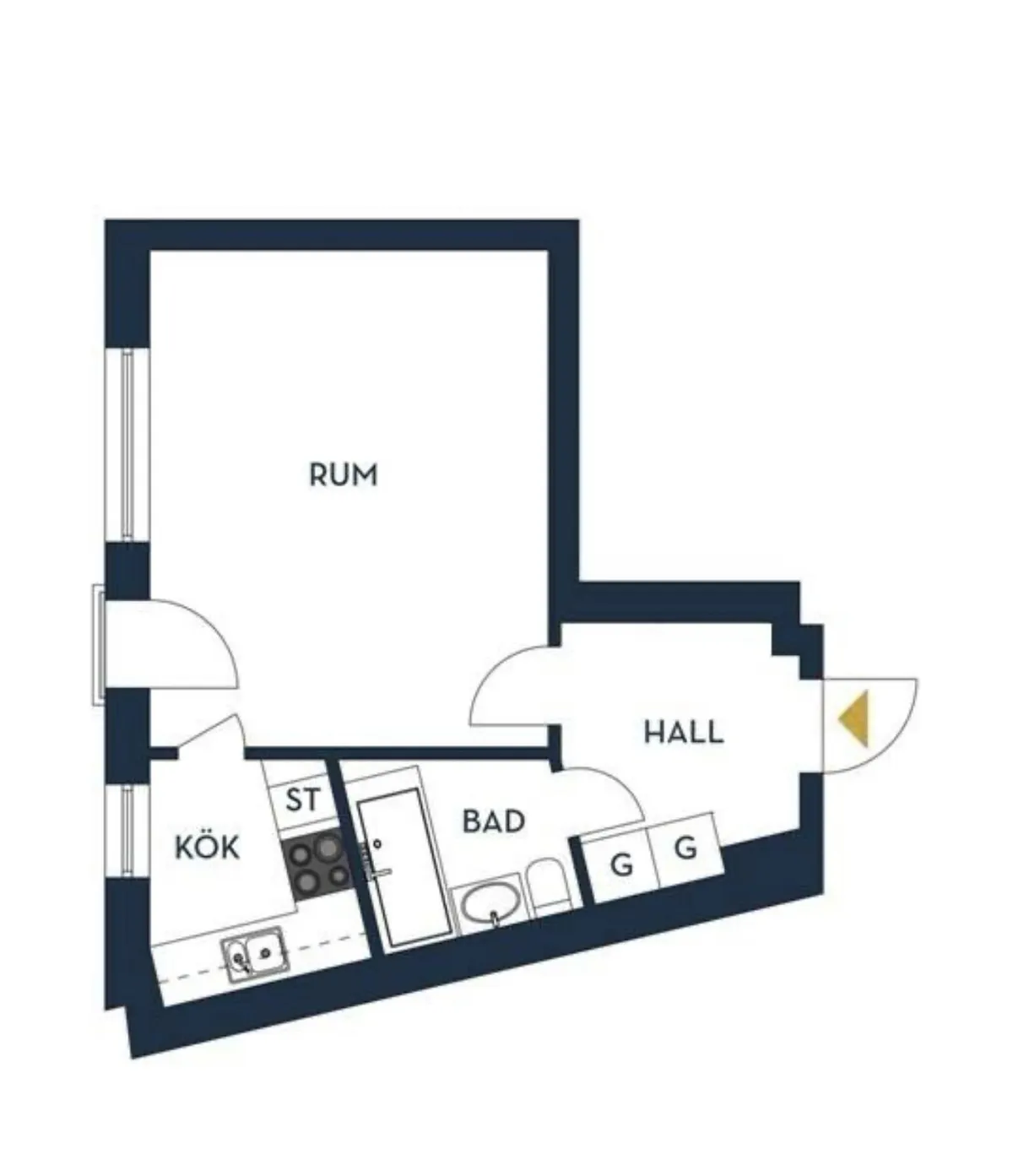 Hyreslägenhet på Järfälla i jarfalla