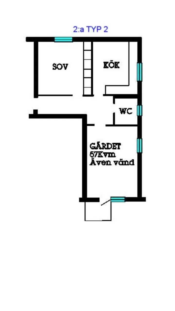 Hyreslägenhet på Norrköping i norrkoping
