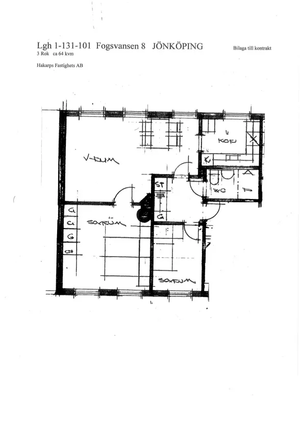 Hyreslägenhet på Jönköping i jonkoping