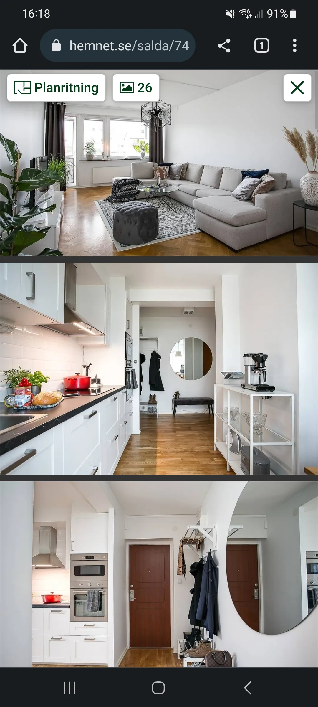 Hyreslägenhet på Huskvarna i huskvarna