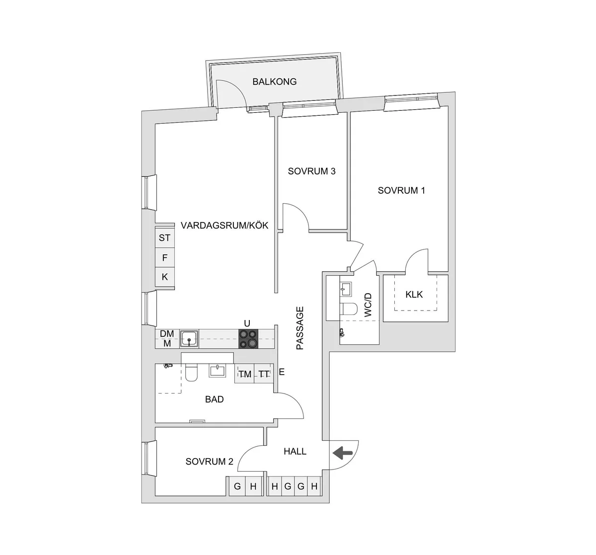 Hyreslägenhet på Stockholm i stockholm