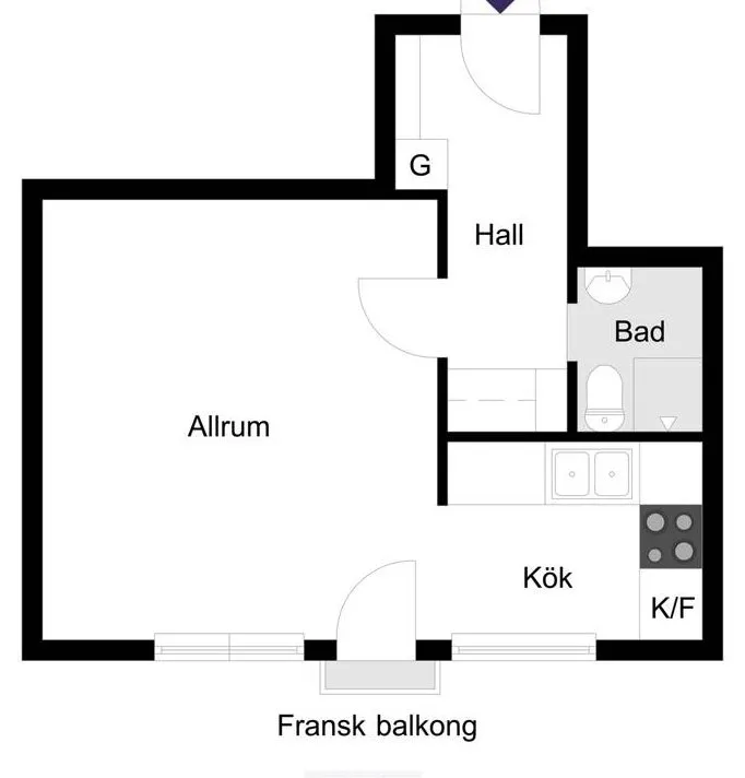 Hyreslägenhet på Västerås i vasteras