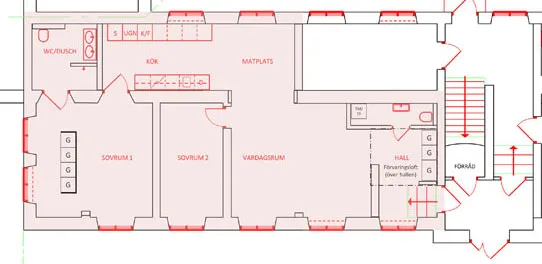Hyreslägenhet på Strängnäs i strangnas