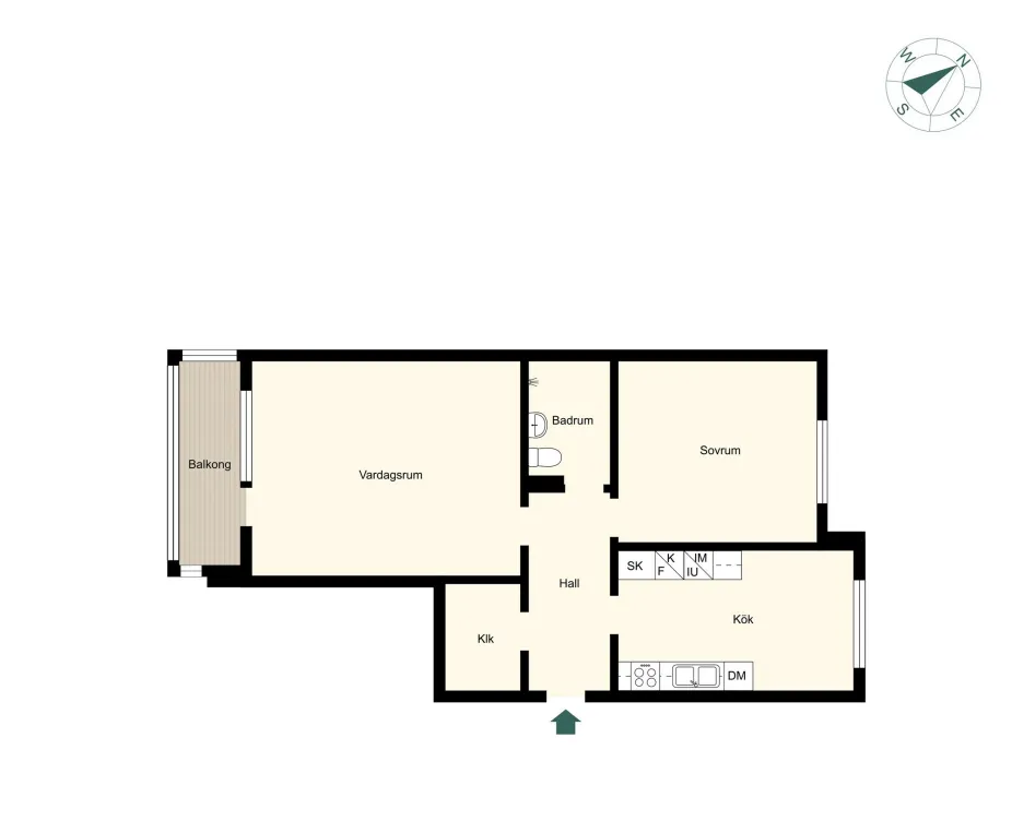 Hyreslägenhet på Farsta i farsta