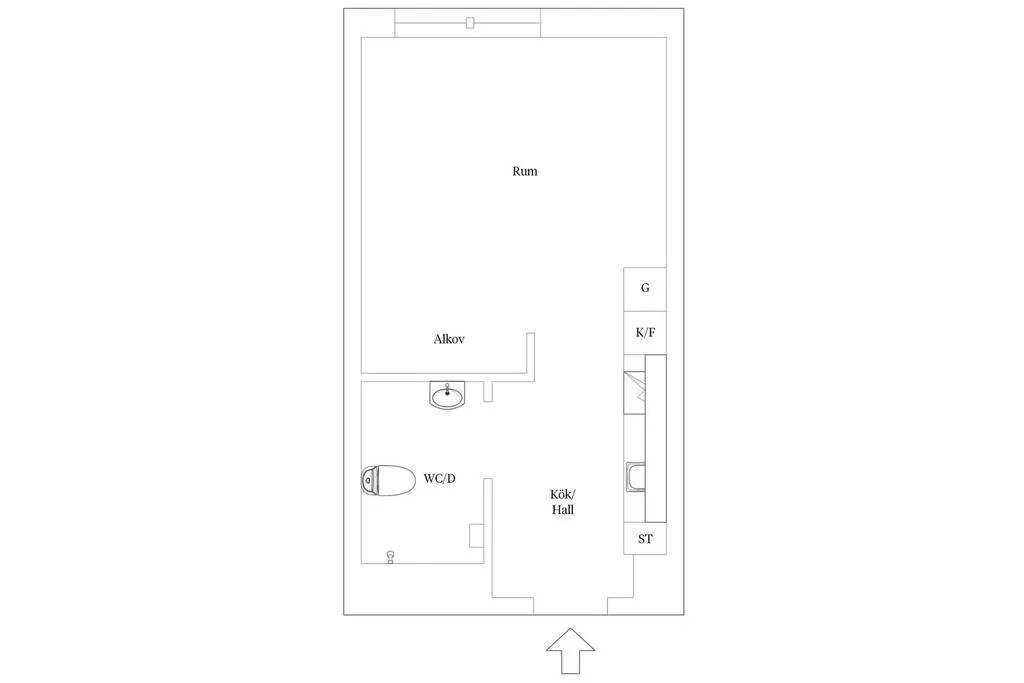 Hyreslägenhet på Växjö i vaxjo