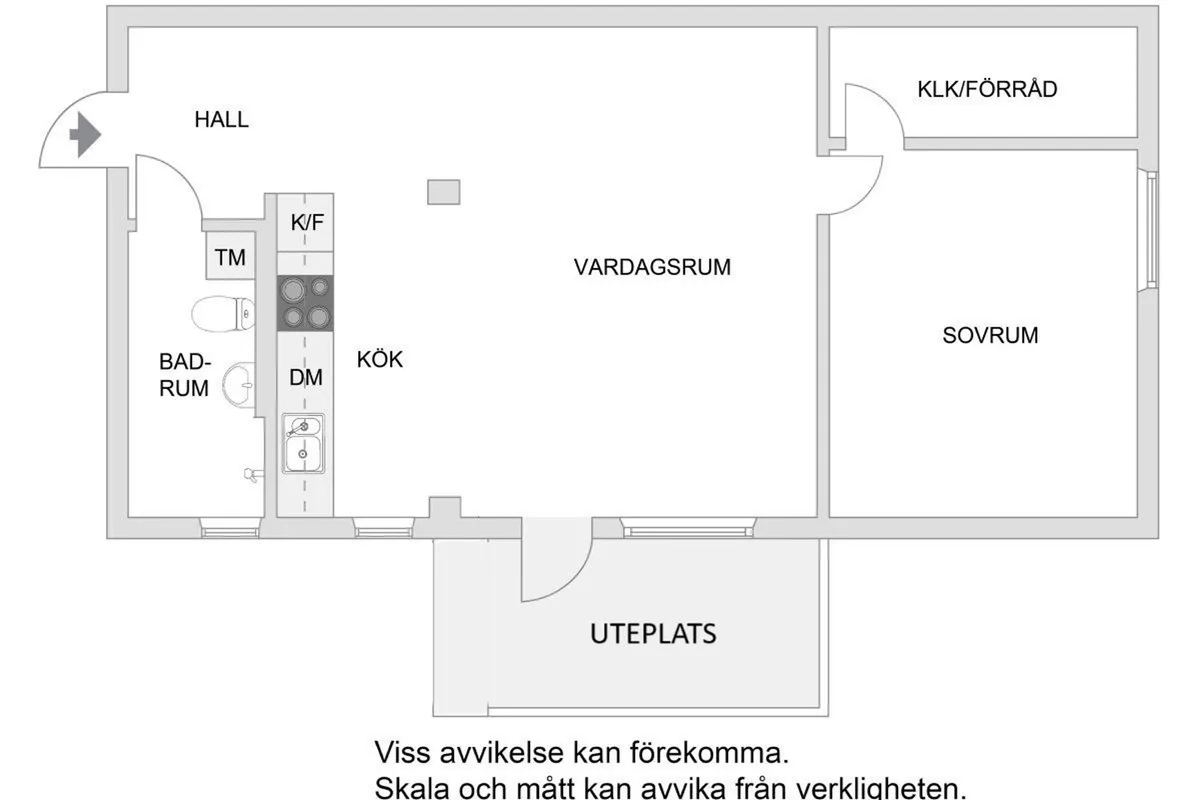 Hyreslägenhet på Kista i kista