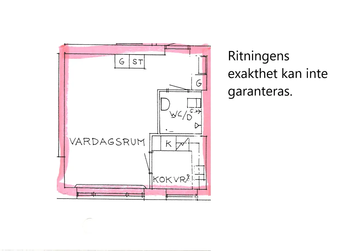 Hyreslägenhet på Kalmar i kalmar