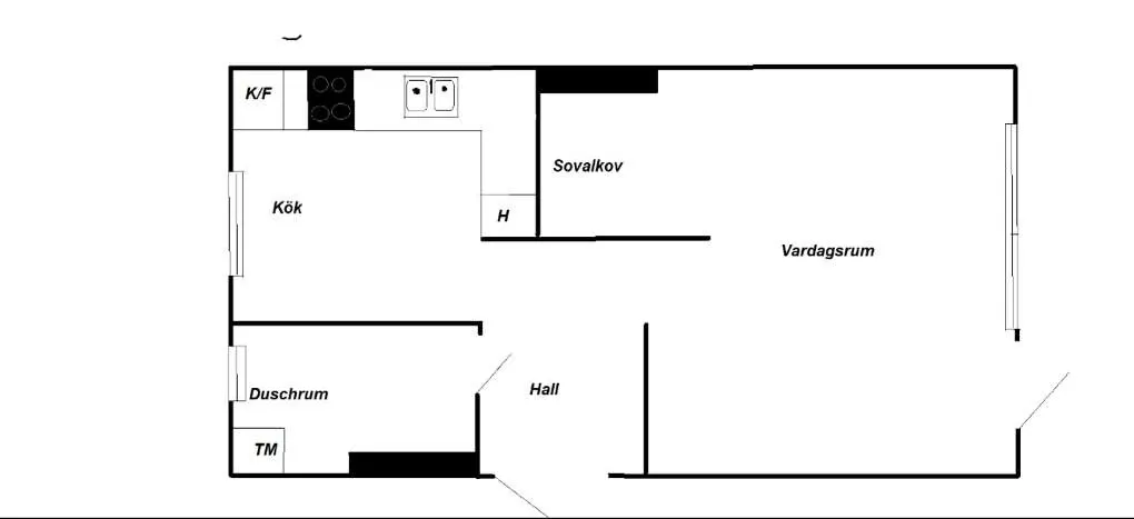 Hyreslägenhet på Stockholm i stockholm