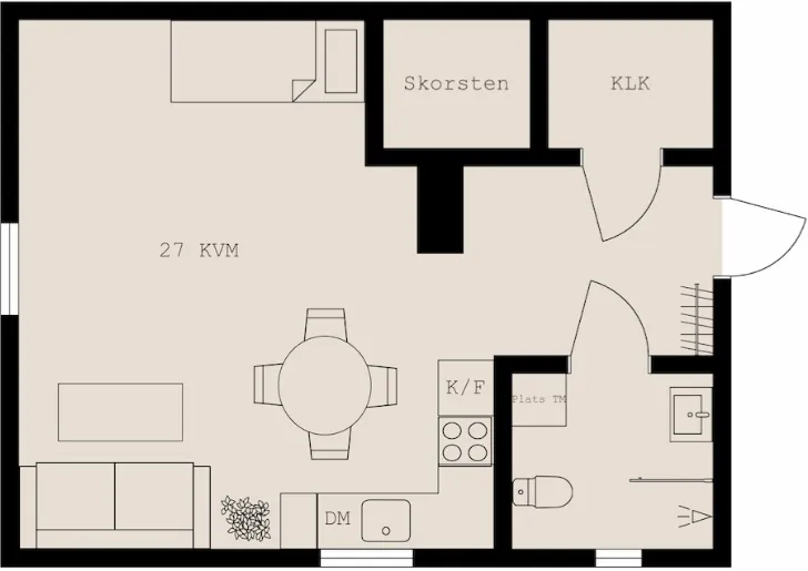 Hyreslägenhet på Motala i motala