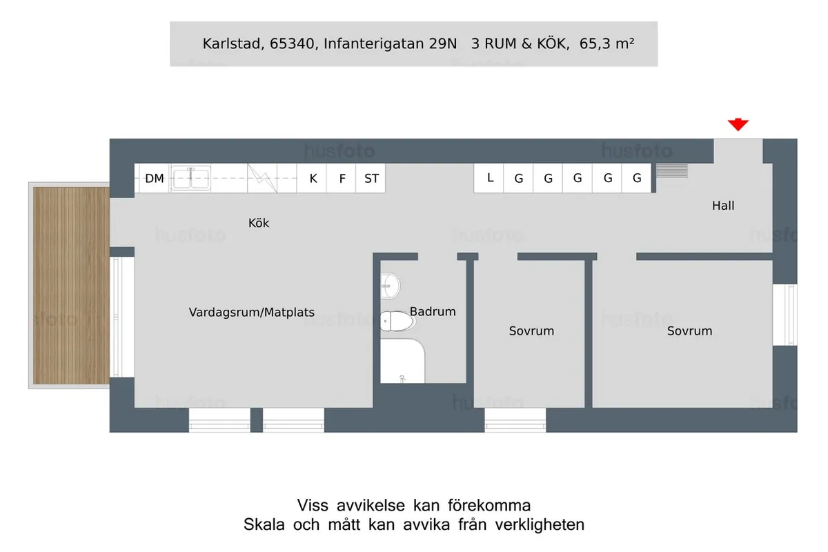 Hyreslägenhet på Karlstad i karlstad