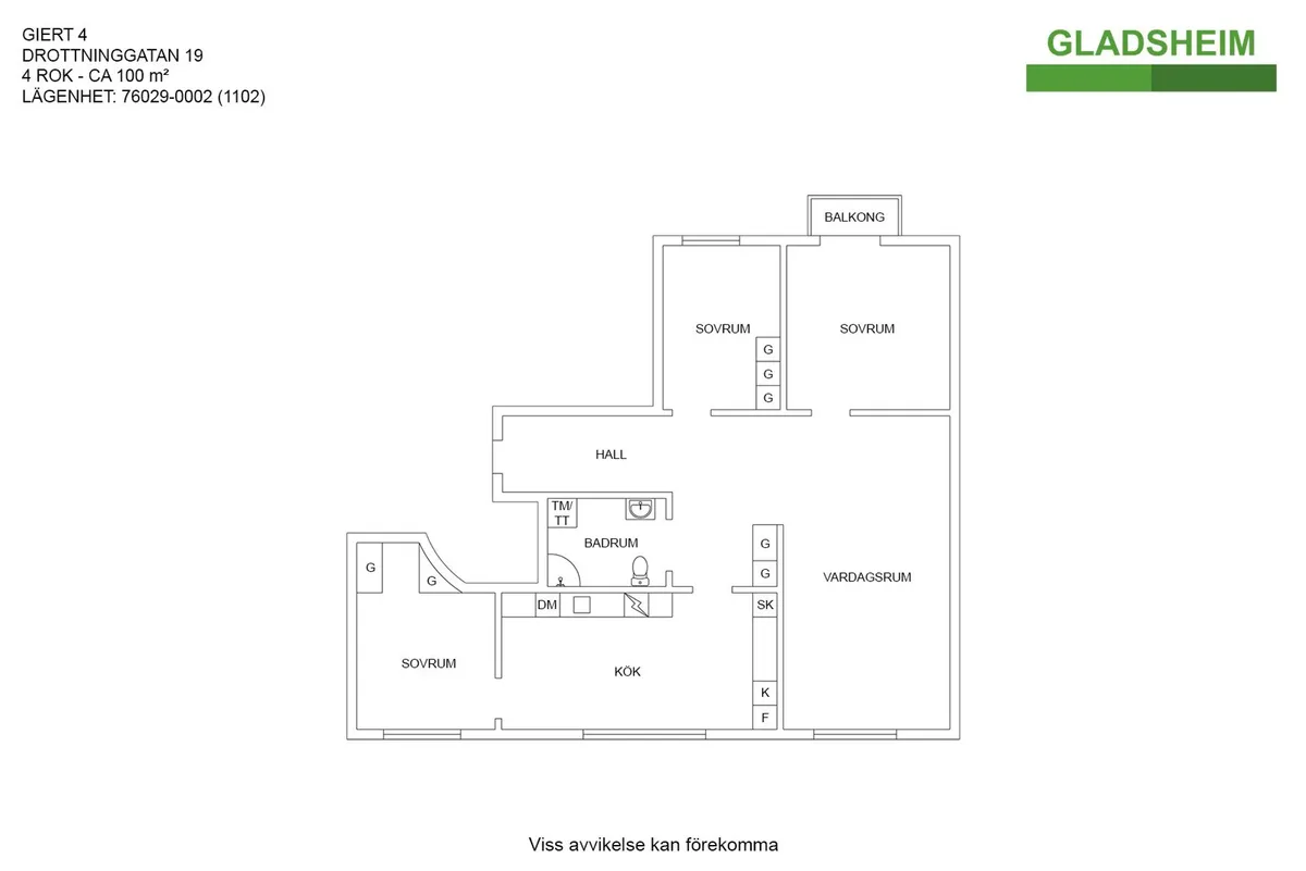 Hyreslägenhet på Kungsör i kungsor