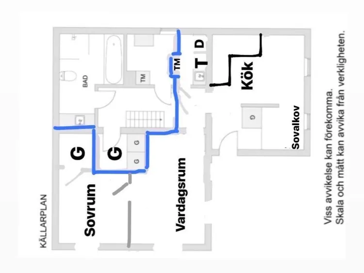 Hyreslägenhet på Enskede i enskede