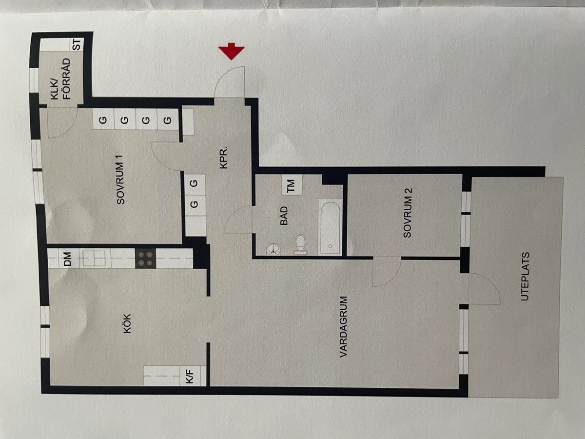 Hyreslägenhet på Spånga i spanga