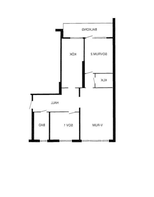 Hyreslägenhet på Rimbo i rimbo