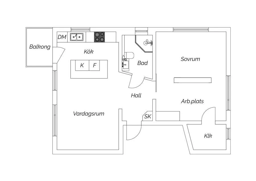 Hyreslägenhet på Nacka i nacka