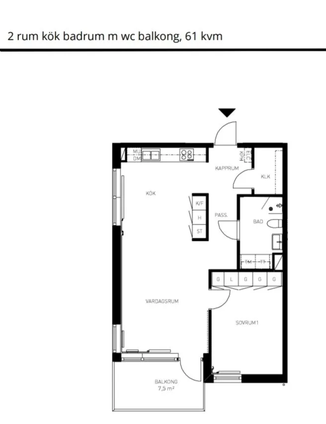 Hyreslägenhet på Stockholm i stockholm