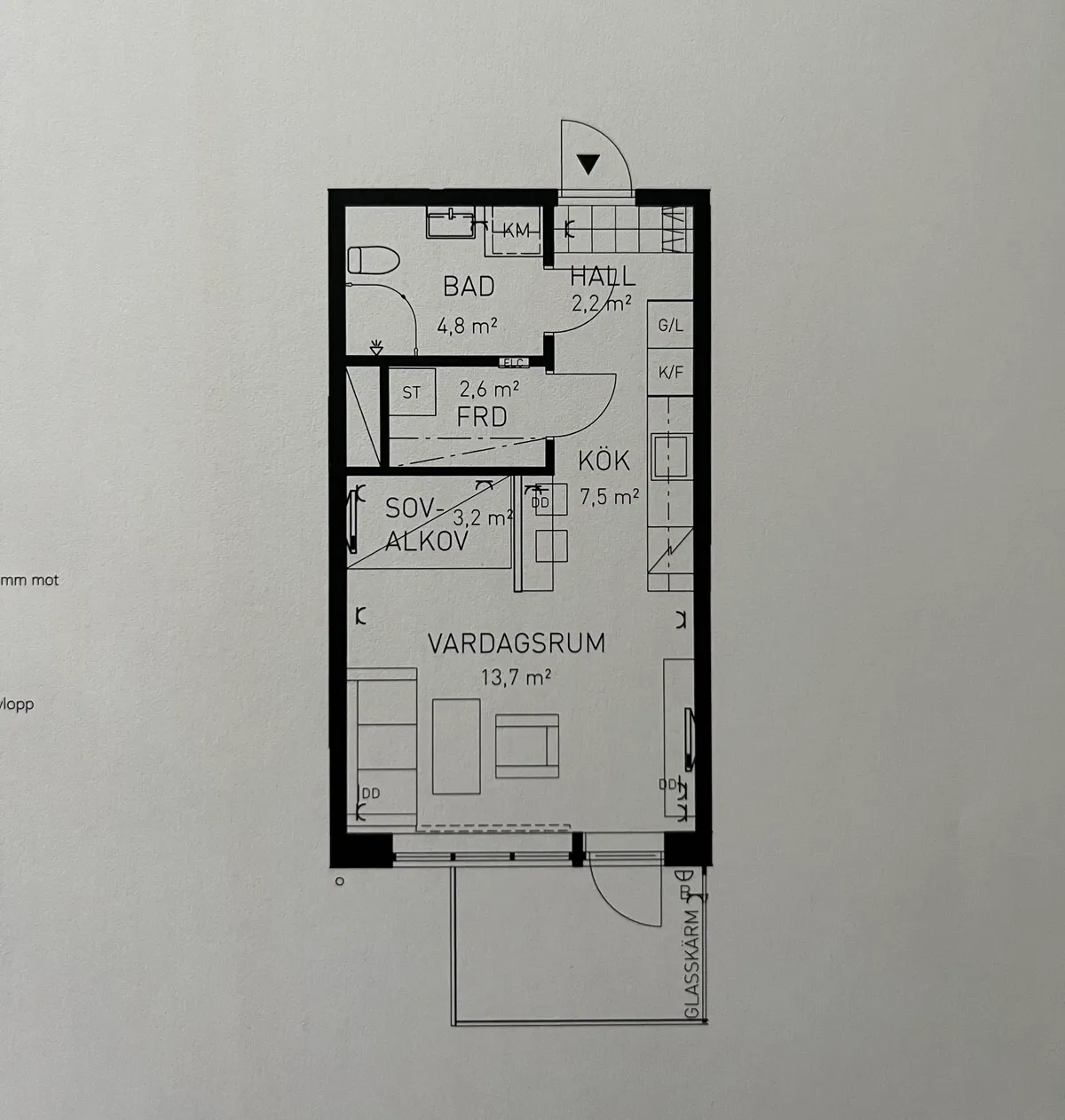 Hyreslägenhet på Handen i handen