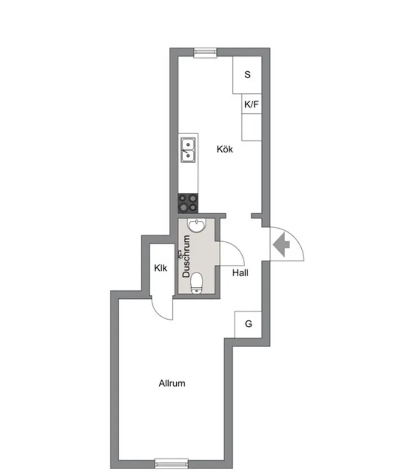 Hyreslägenhet på Stockholm i stockholm