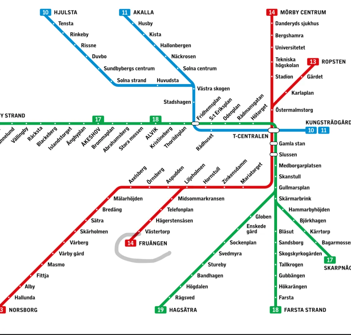 Hyreslägenhet på Hägersten i hagersten