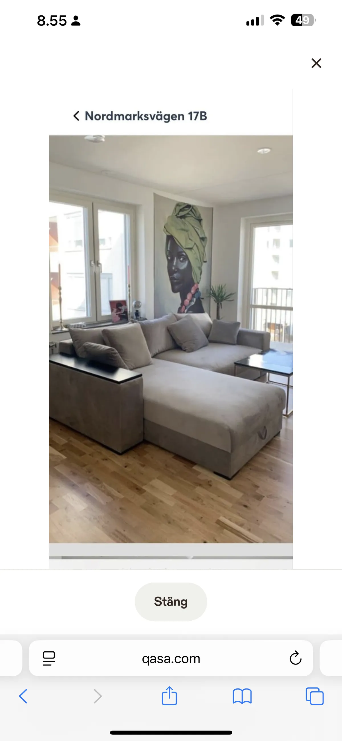 Hyreslägenhet på Farsta i farsta