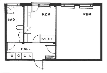 Hyreslägenhet på Linköping i linkoping