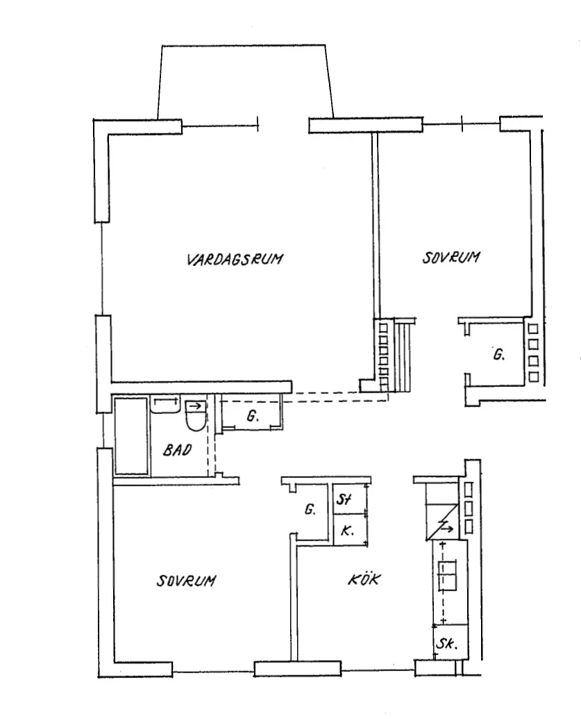 Hyreslägenhet på Motala i motala
