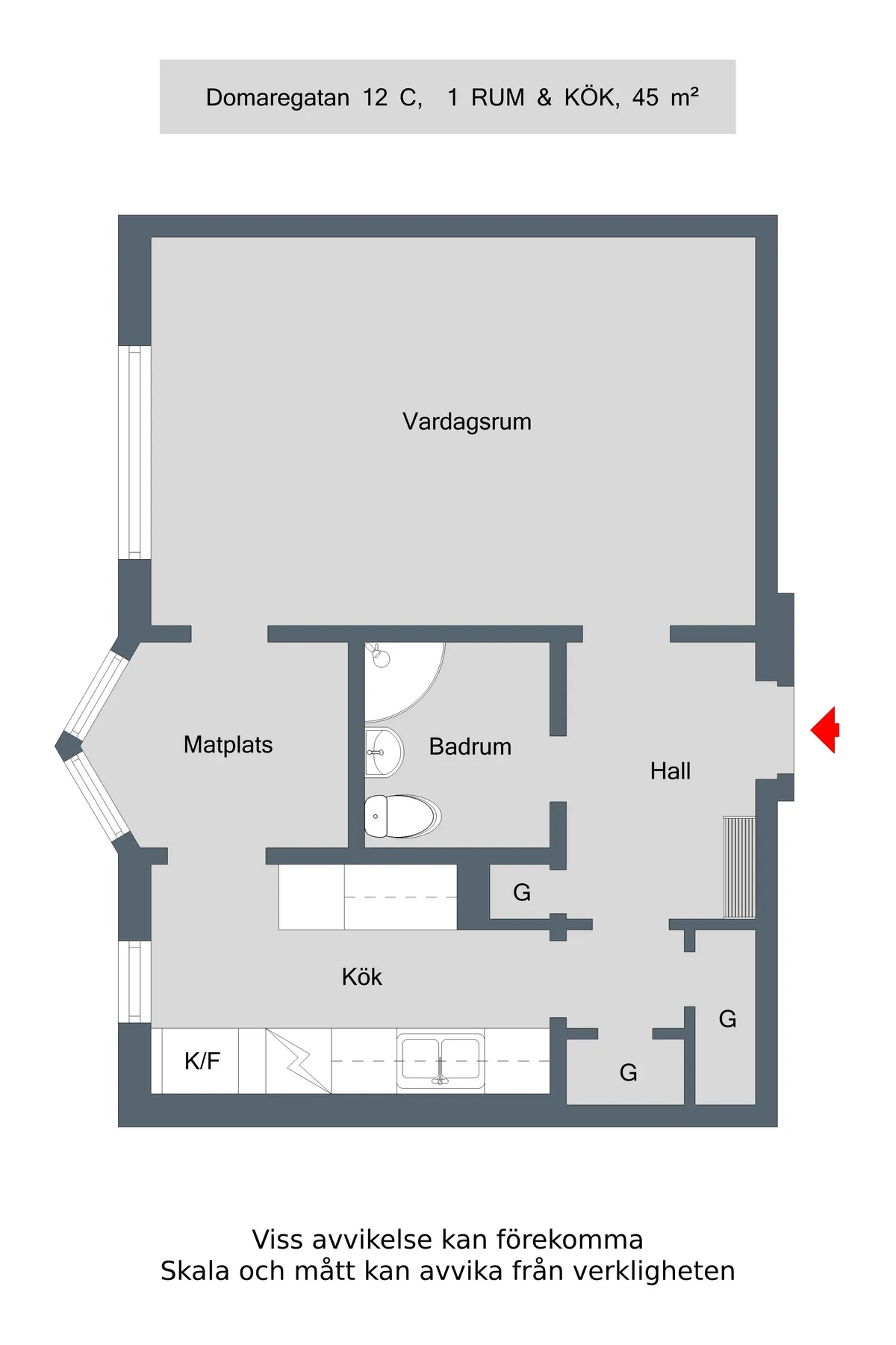 Hyreslägenhet på Tranås i tranas