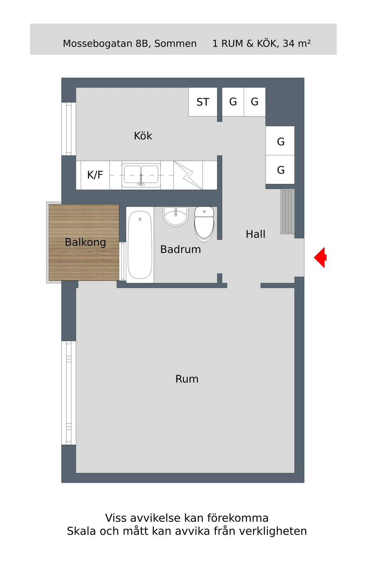 Hyreslägenhet på Sommen i sommen