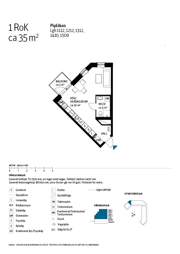 Hyreslägenhet på Örebro i orebro