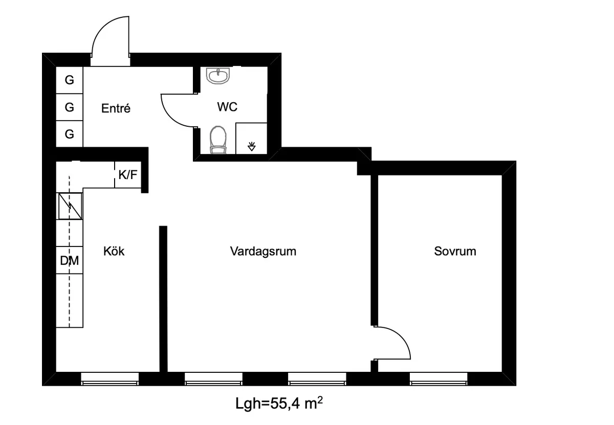 Hyreslägenhet på Norrköping i norrkoping
