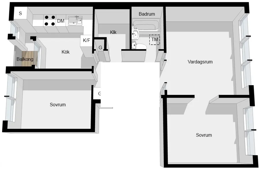 Hyreslägenhet på Stockholm i stockholm