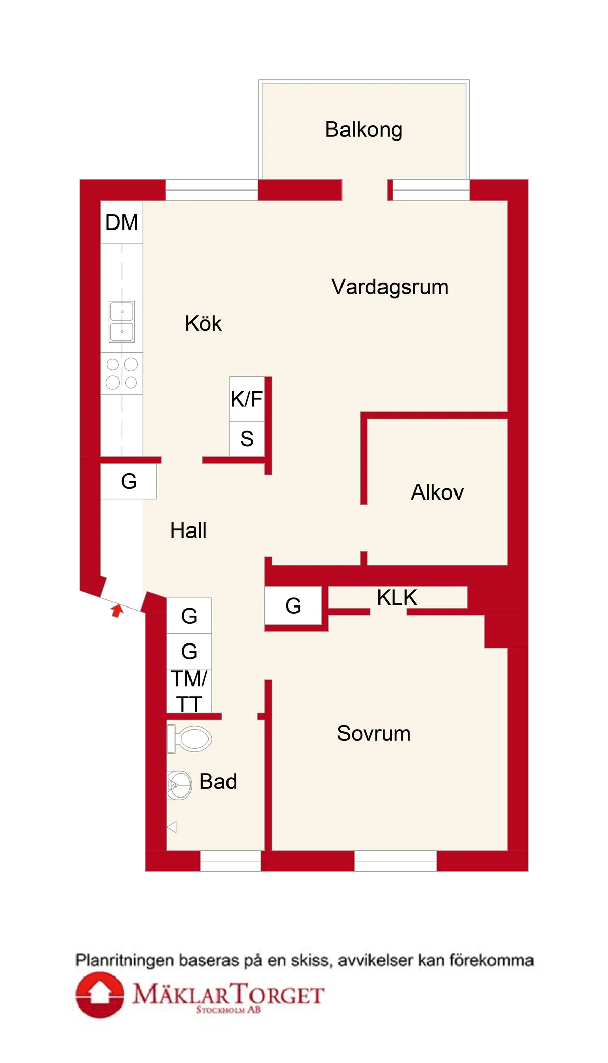 Hyreslägenhet på Lidingö i lidingo