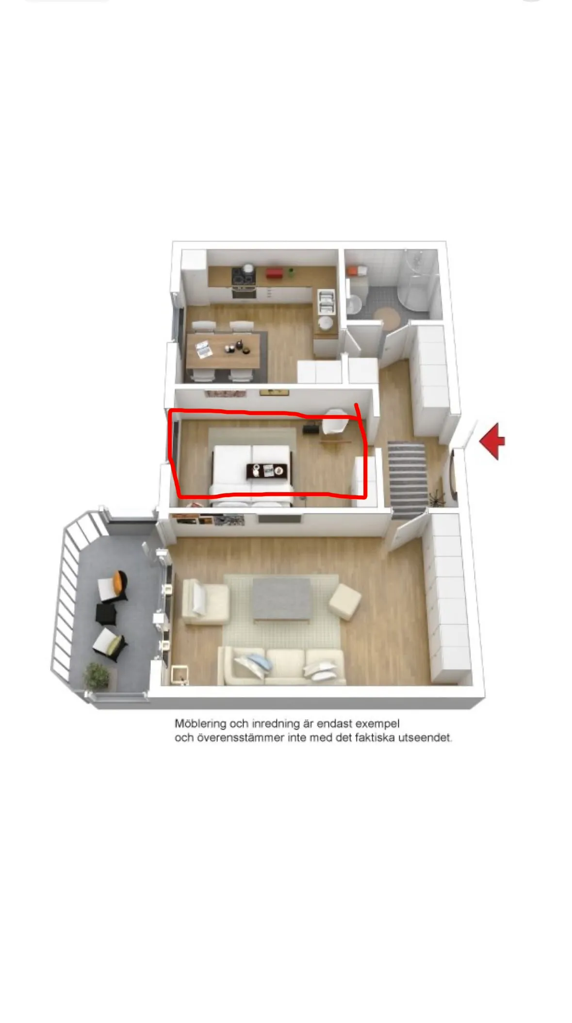 Hyreslägenhet på Järfälla i jarfalla