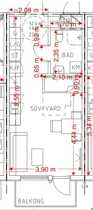 Hyreslägenhet på Timrå i timra