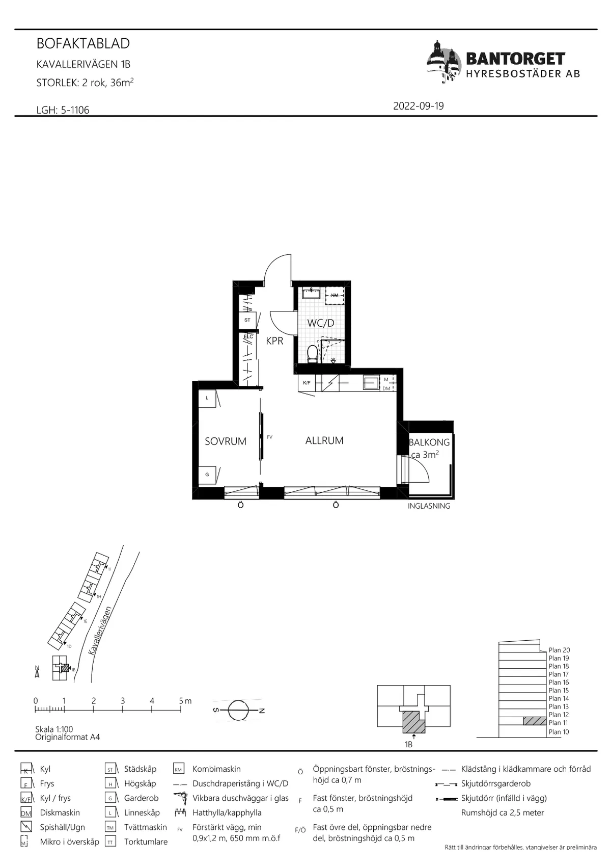 Hyreslägenhet på Sundbyberg i sundbyberg