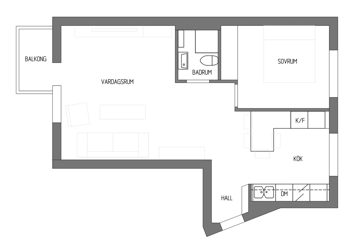 Hyreslägenhet på Västerås i vasteras