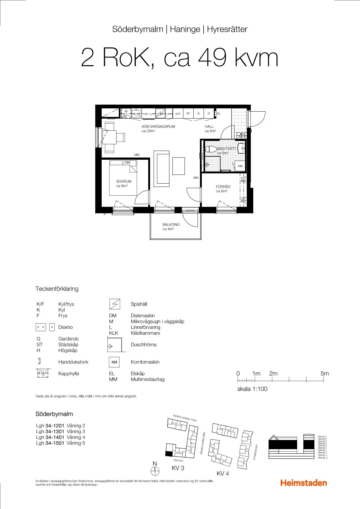 Hyreslägenhet på Handen i handen