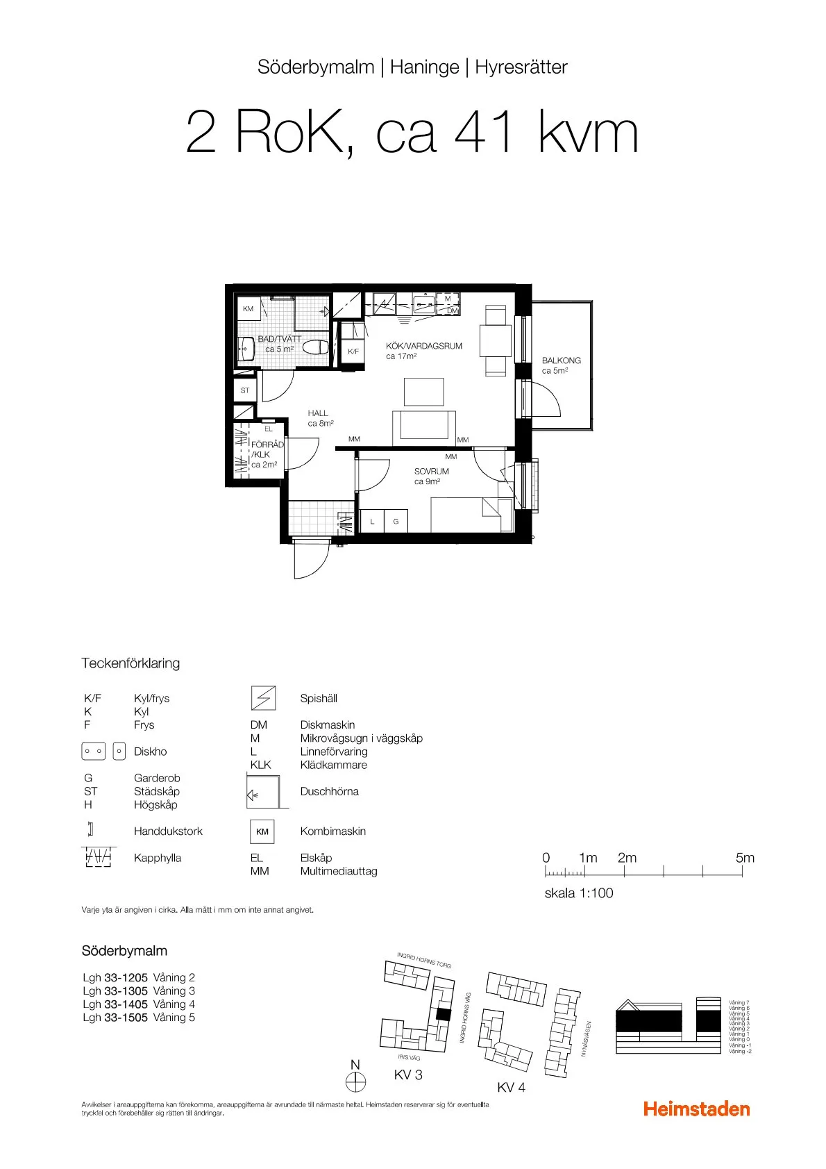Hyreslägenhet på Handen i handen