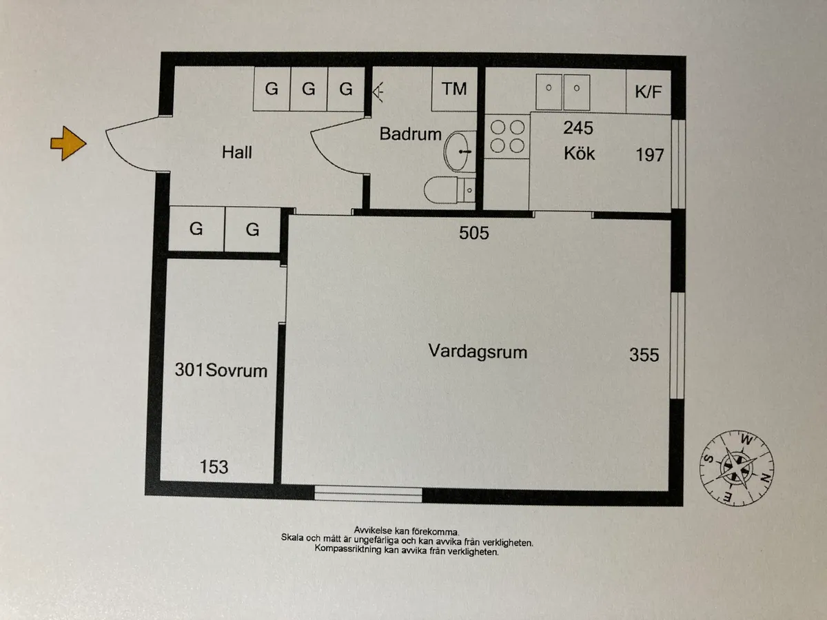 Hyreslägenhet på Nyköping i nykoping