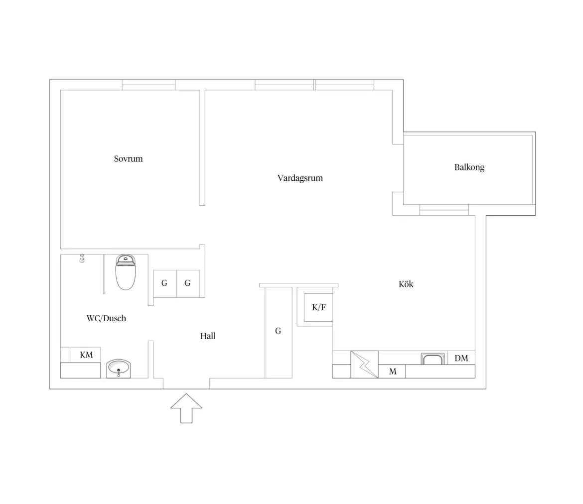 Hyreslägenhet på Älvsjö i alvsjo